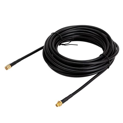 RP-SMA Extension Cable, RFAdapter 20ft 6m RP-SMA Male to RP-SMA Female ...