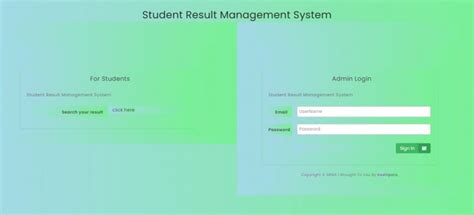 Image result for Student Result Management System PHP Project
