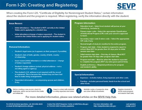Form I-20: Creating and Registering | Study in the States