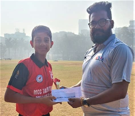 MCC Talent Search Cricket Tournament: Yuvraj Mali And Bhushan Rathod ...