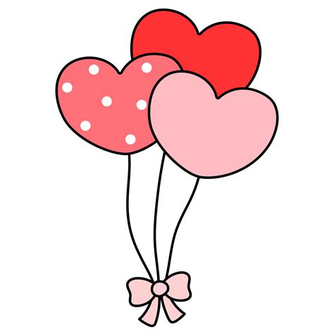 Balloon Valentine's day Filled Clipart, Love 12805814 PNG