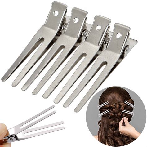 Pin Curl Tool Metal Pin Curl Clips - Duckbill Hair Sectioning Clips For ...