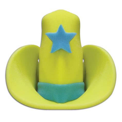 Giant Foam Cowboy Hat Yellow : Amazon.in: Clothing & Accessories