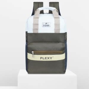 PLEXY UTILTY BAGPACK WITH LEATHERATE FOR SCHOOLS,COLLEGE AND OFFICE ETC ...