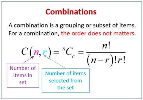 Probability Using Combinations 的图像结果