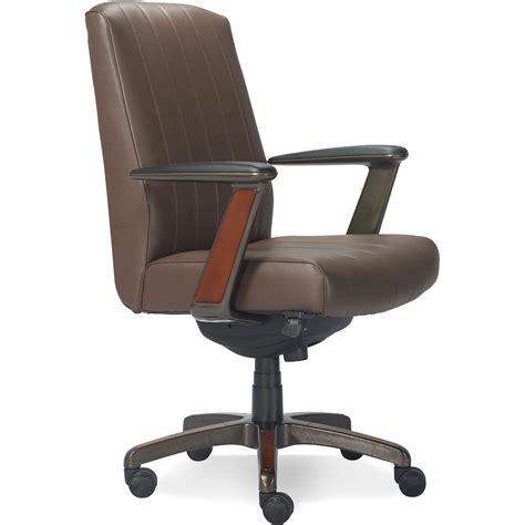 La Z Boy Bennett Modern Executive Lumbar Support Rich Wood | Desertcart ...