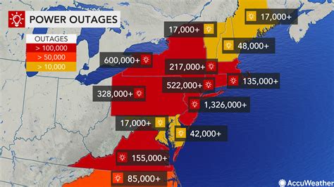 Jersey Central Power Outages New Jersey Power Outage Map: Live Outage