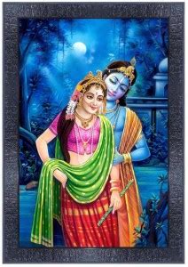 pnf Radha Krishna Religious Frame Price in India - Buy pnf Radha ...