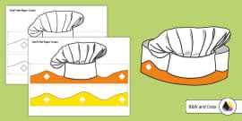 Chef Hat Template