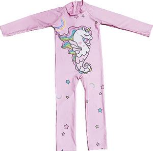 Jizo UNICORN SWIMSUIT Graphic Print Girls Swimsuit - Buy Jizo UNICORN ...