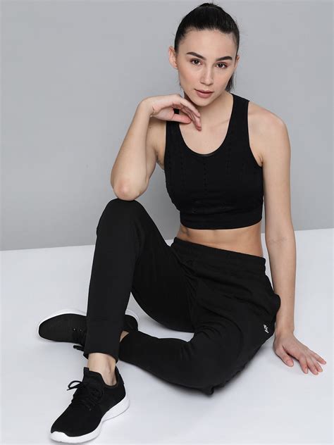 Alcis Women Solid Black Jogger WAS20C064100-XS