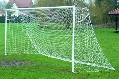 Full Size Polyester Continental Football Goal Nets - 4mm diameter - Huck