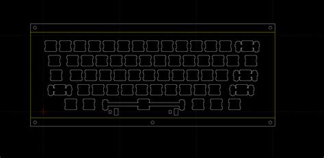 LibreCAD Rectangle 的图像结果