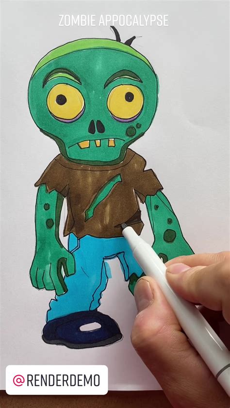 Image result for Easy Zombie Drawing Tutorial