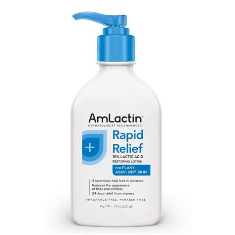 Buy AmLactin Rapid Relief Restoring Lotion + Ceramides | 24-Hr Dry Skin ...