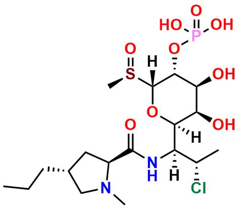 Clindamycin 2-phosphate Sulfoxide Isomer A | CAS No- 887402-21-3 | NA