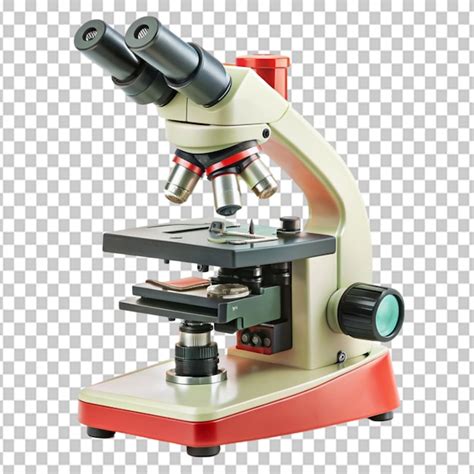 Keno microscope on transparent background | Premium AI-generated PSD