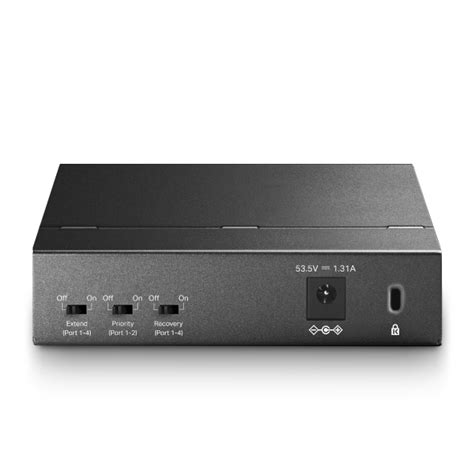 TL-SF1005P | 5-Port 10/100Mbps Desktop Switch with 4-Port PoE+ | TP ...