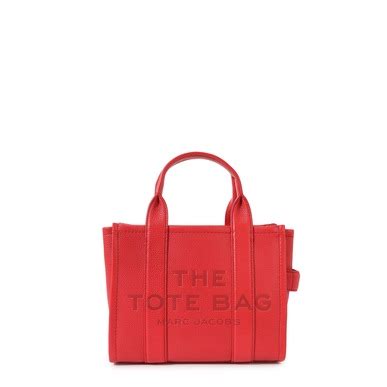 Buy Marc Jacobs Men Red The Family Leather Small Tote Bag for Women ...