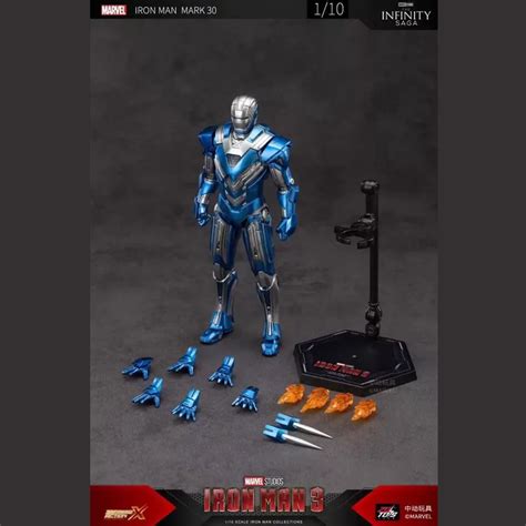 ZD toys Iron Man Mark 30 Display Model for Collectors – The World Of Nerds