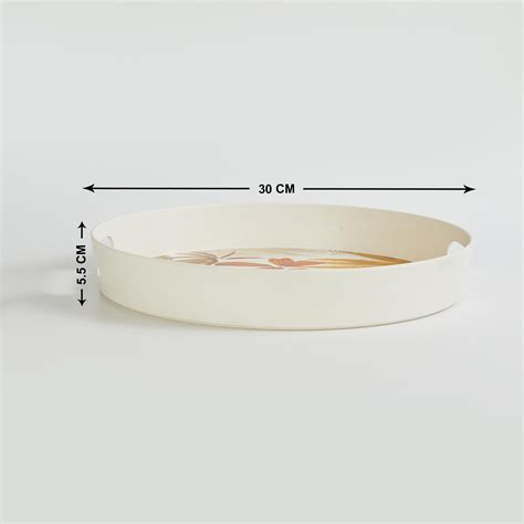 Buy Nature Squad Set of 2 Melamine Printed Serving Trays - 30cm from ...
