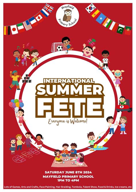 Mayfield Primary & Nursery School - International Summer Fete