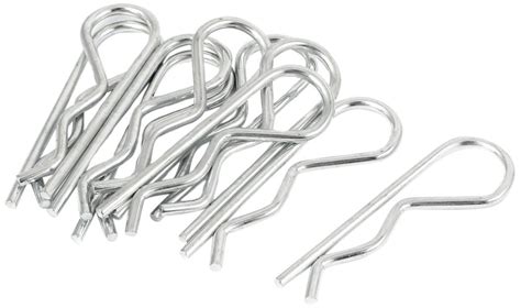 ELECTROPRIME 3.5mm Thickness R-Clip Spring Cotter Tractor Pins 75mm ...