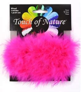 Touch Of Nature 1-Piece Feather Marabou Craft Boa With Wire Center For ...