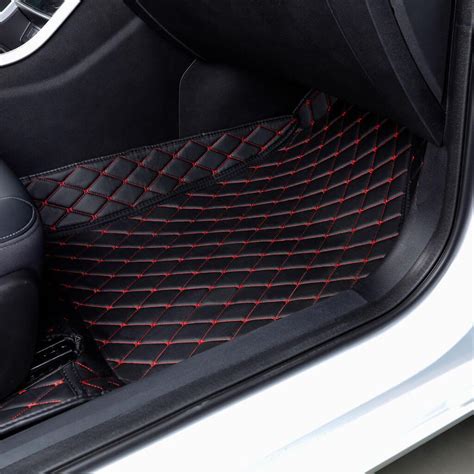 Custom Car Floor Mats with Luxury Diamond Stitching - Custom made auto ...