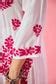 Lakshita Pink & White Modal Hand Embroidered Chikankari Kurta & Pant S