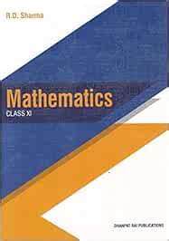 Mathematics for Class 11 by R D Sharma (2019-2020 Session) : R.D ...