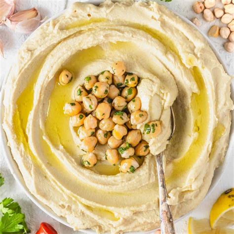 Creamy Hummus from Canned Chickpeas (Ready in 5 Minutes) - The Plant ...