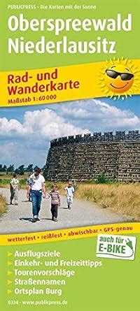 Buy Oberspreewald - Niederlausitz, cycling and hiking map 1:60,000 Book ...