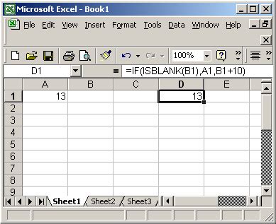 Excel Function Cell Blank 的图像结果