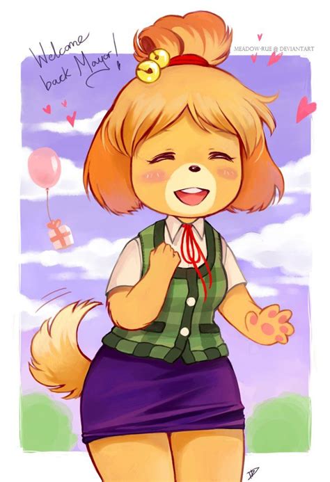 Isabelle animal crossing | Animal crossing fan art, Animal crossing ...