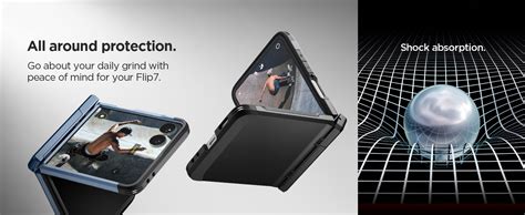 Spigen Tough Armor Pro MagFit for Samsung Galaxy Z Flip 7 Case, Galaxy ...