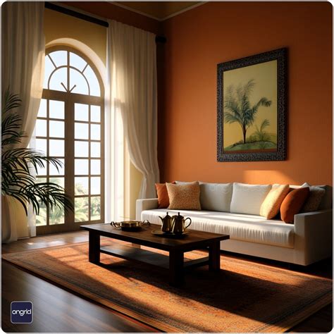 Mediterranean Living Room Design for Indian Families – Ongrid Design