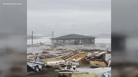 At least five houses collapse on North Carolina's Outer Banks | wcnc.com