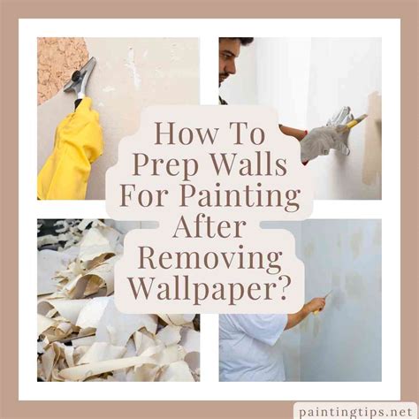 Preparing Walls for Painting After Wallpaper Removal - Painting Tips