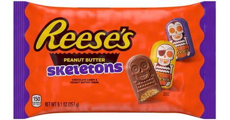 Reese's Releases Peanut Butter Skeletons For Halloween | POPSUGAR Food