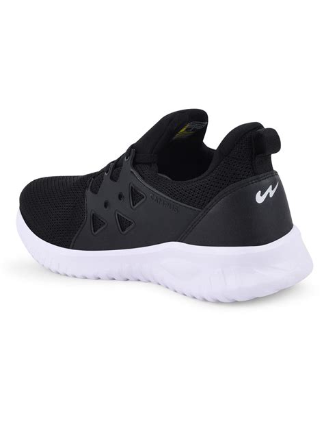 Buy Running Shoes For Men: Camp-Proto-Blk-Sil | Campus Shoes