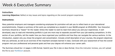 Executive Summary APA Paper Example 的图像结果