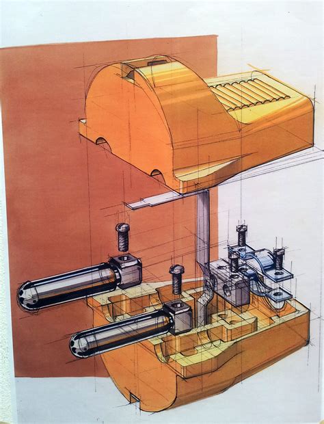Image result for Exploded View Sketch