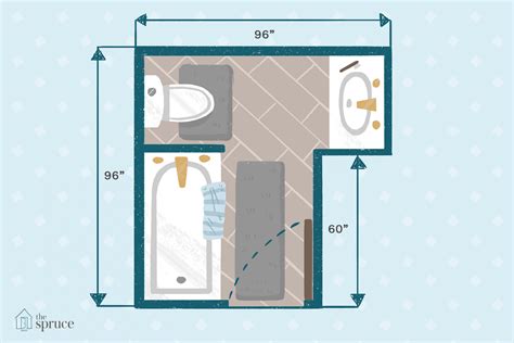 Small Bath Floor Plans - How To Furnish A Small Room