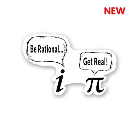 Rational VS Real Sticker – STICK IT UP