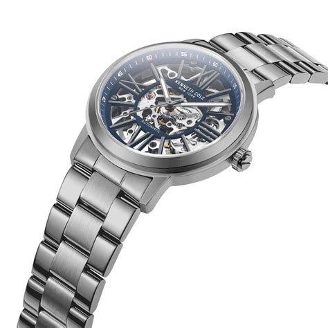 Buy Online Kenneth Cole Blue Dial Automatic Watch for Men ...