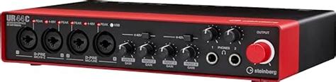 Steinberg UR816C Rackmountable USB 3.0 Audio Interface, 8-in/8-out, 32 ...