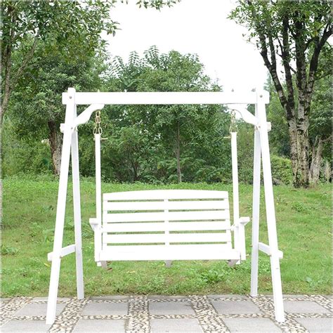 Buy WANGYY Creative Hotel Patio Porch Swing Glider with Stand Outdoor ...