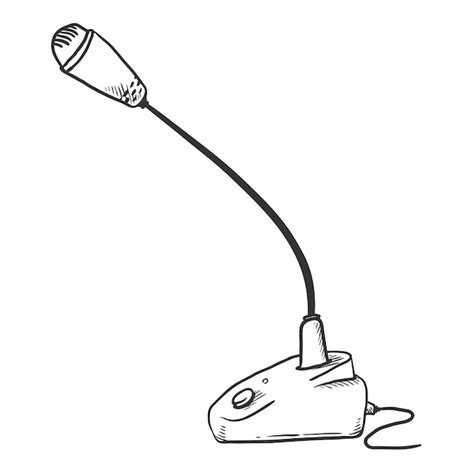 Image result for Computer Microphone Drawing