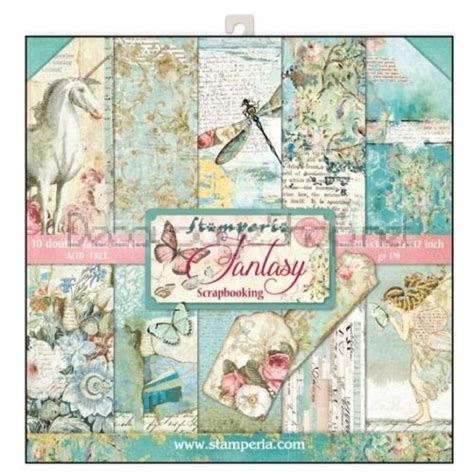 STAMPERIA БЛОКЧЕ ДИЗАЙНЕРСКА ХАРТИЯ 30,5 Х 30,5 СМ - SBBL38